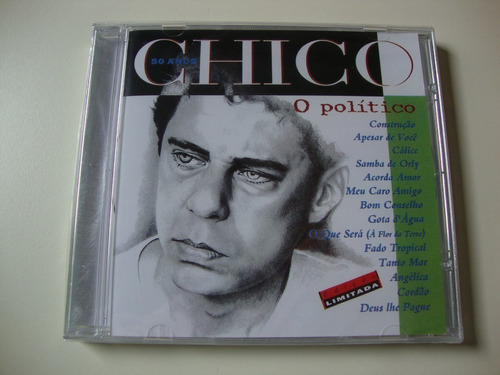 Cd - Chico Buarque / 50 Anos - O Político - Lacrado