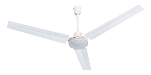 Ventilador de techo Liliana VTHI500 blanco con 3 palas de  metal, 1.4 m de diámetro 220 V - 240 V