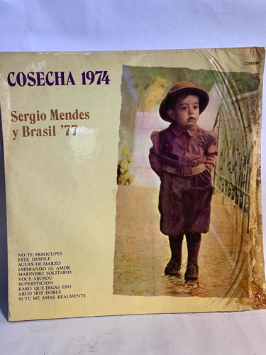 Lp Sergio Mendes Y Brasil 77 Cosecha 1974 Vinilo