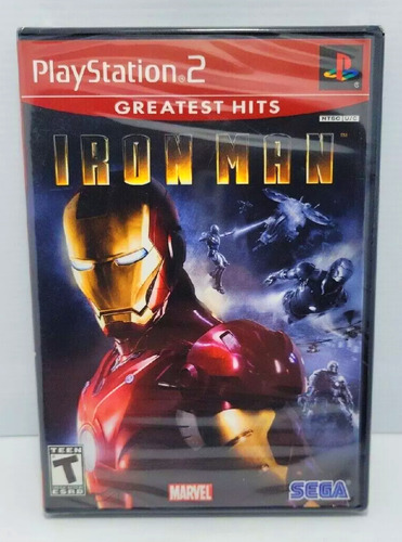 Homem De Ferro Iron Man Ps2 Midia Física