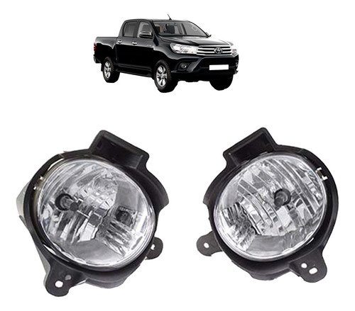 Neblinero Izquierda Derecha Para Hilux 2.5 3.0 2012 2015