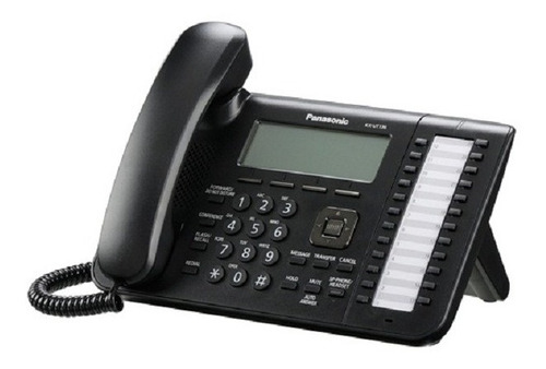 Kx-ut133x-b Telefono Panasonic 3 Lineas 24-co En 146v