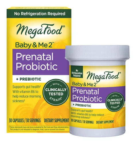comprar Baby & Me 2 Probiotico Prenatal 30cap Megafood