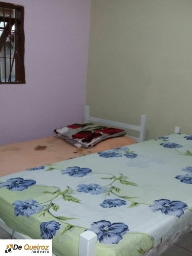 Imagem 16 de 22 de Casa Em Mongaguá, Lado Morro, Usado, Rua Com Calçada, Murado, 01 Dormitório, Banheiro, Sala, Cozinha, Garagem, Churrasqueira, Ducha Praia, Área De Serviço. - 6150 - 68979972