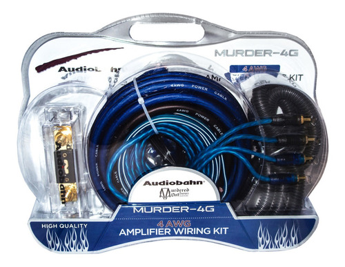 Kit De Instalacion Audio Calibre 4 Audiobahn Murder