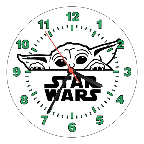 Star Wars, Avengers, Harry Potter Reloj Personalizado Mdf