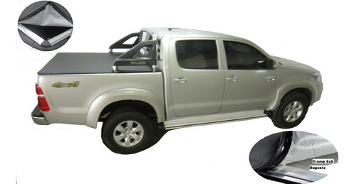 Capota Marítima P/ Hilux Dupla 2008  C/ Sto Antonio Original