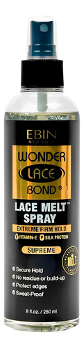 Melting Spray Peruca Renda Ebin Lace Bond 250ml Supreme