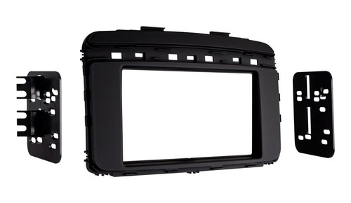 Metra Doble Din Iso Dash Kit Para Kia Sorento (negro)