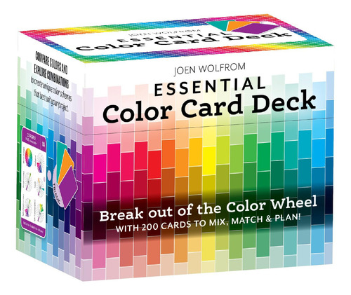 Juego De Cartas De Color Con 200 Tarjetas Para Mezclar