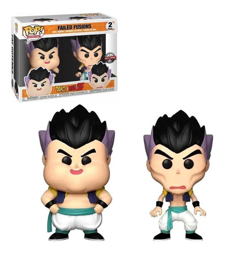 Funko Pop Dragon Ball Z Failed Fusions Special Edition Pack