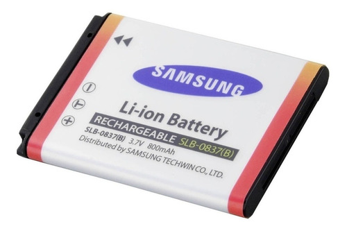Bateria Samsung Slb-0837b Digimax L50 L80 Nv7 L60 Nv3 I6 Pmp