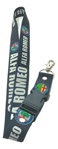 Lanyard Llavero Sublimado  Alfa Romeo