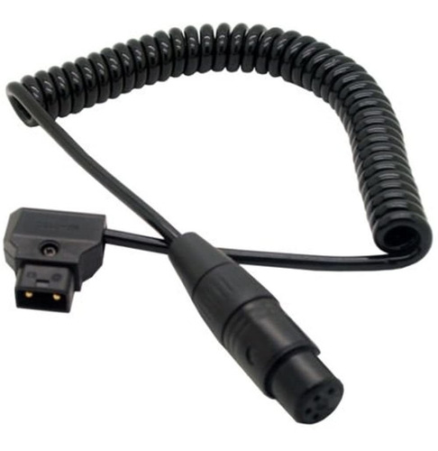 Eonvic Cables-en Espiral D-tap 2pin Macho A Xlr 4pin Cable H