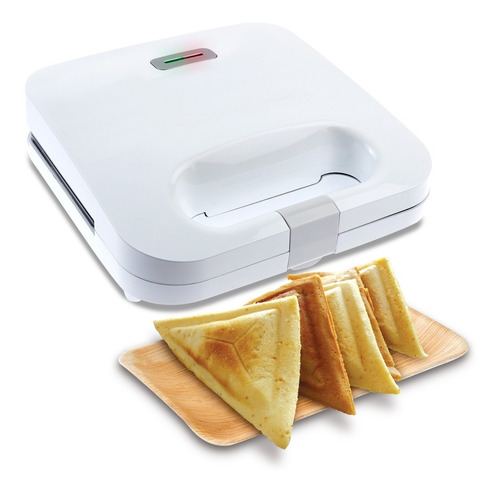 Tostadora Sandwichera Wafflera Smart Tek Accesorios 2 En 1