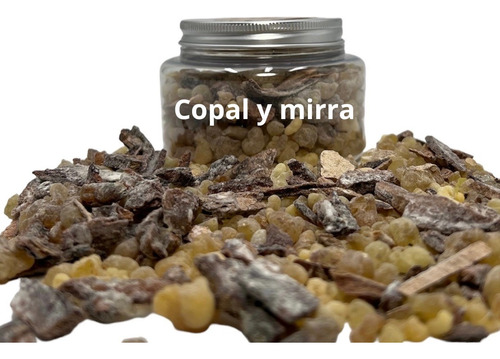 Copal En Lágrima Con Mirra Para Ritual Frasco 150 G