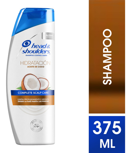 Shampoo Head & Shoulders Hidratación Aceite De Coco - 375ml