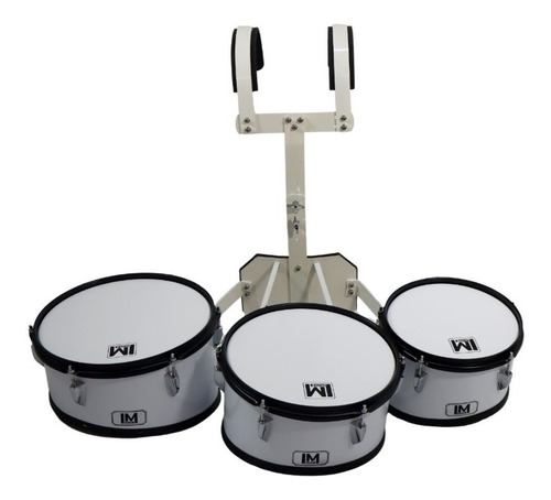 Multitenor De Marcha Con Arnes De 3 Toms Lineal Lm Drums