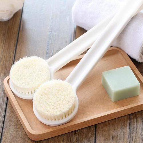 Cepillo De Ducha De Estilo Japonés Con Mango Largo