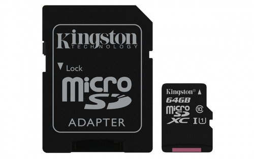 Kingston Sdcs Memoria Micro Sd Uhs-i Clase10 64 Gb