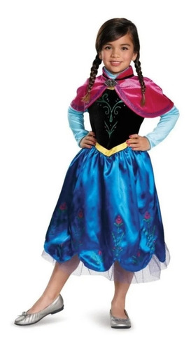 Disfraz Anna Brillos 7 A 8 Años Tienda Ofic. Disney 98550k