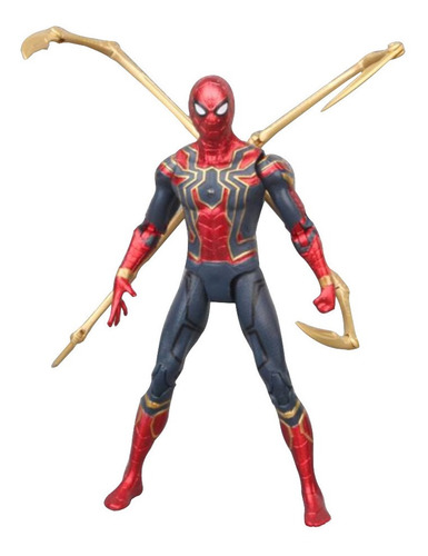 Figura De Acción Spider Man Spiderman Infinity War 17cm