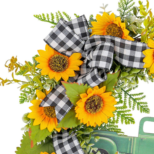 Corona Del Festival De, Corona De Flores De Para La Puerta