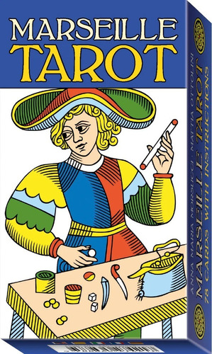 Tarot De Marsella Cartas + Instrucciones Lo Scarabeo