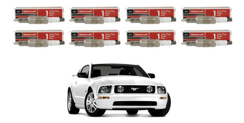 Kit 8 Bujías Ford Mustang Gt V8 4.6l 2007 Motorcraft