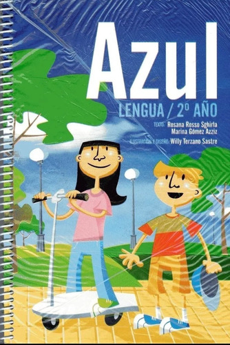 Azul /  Lengua 2do Año Escolar. Editorial Rosgal Primaria