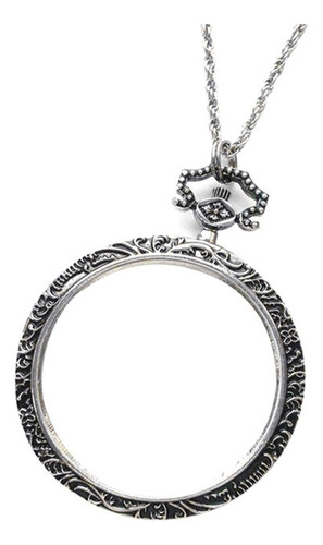 . Lupa Portátil, Lupa 3x, Lente Monóculo Con Collar F