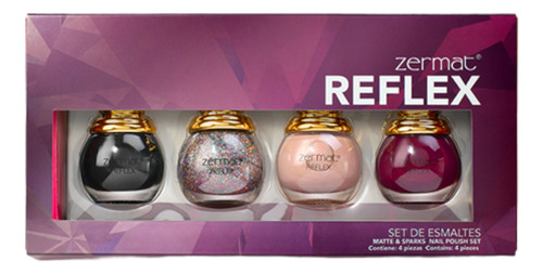 Eleva Tu Estilo Con El Set Reflex De 4 Esmaltes Zermat Color