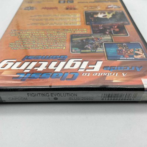 Capcom Fighting Evolution Ps2 (leer Descripción) (Usado)