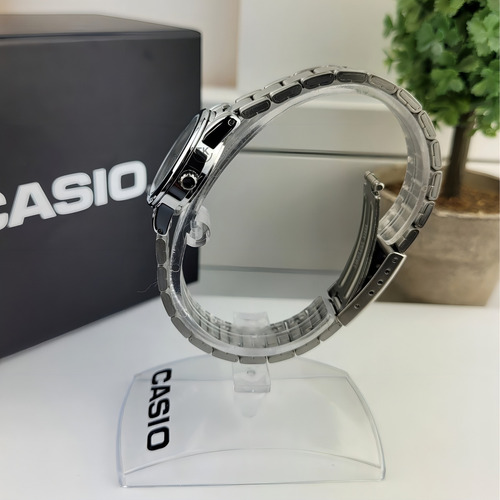 Reloj plateado Casio LTP-V001d-7budf para mujer