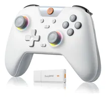 Comprar Easysmx X05 Control Bluetooth Inalambrico Gamepad Para Nintendo Switch Pc Android iphone Móvil,Hall Joystick y Hall Trigger,Mando con 5 Niveles de Vibración Ajustable, Función Turbo