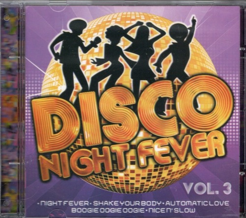 Cd Disco Night Fever - Volume 3