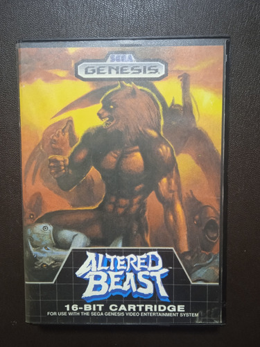 Altered Beast En Caja Y Con Manual - Sega Genesis 