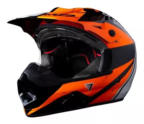 Casco Moto Cross Enduro Nzi Knobby Dama Mujer Hombre Sia++