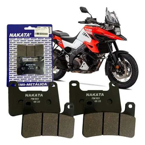 DR.PHAMOR 5点セット Kit Pastilha Dianteira Vstrom 1050 Xt 2021 2022 2023 2024 | Frete