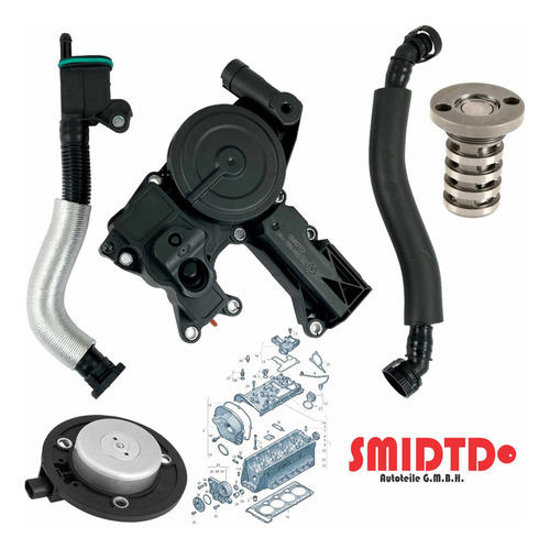 Sensor Vvt Iman Valvula Pcv Y Vvt Audi A4 Quattro 2.0 09-15