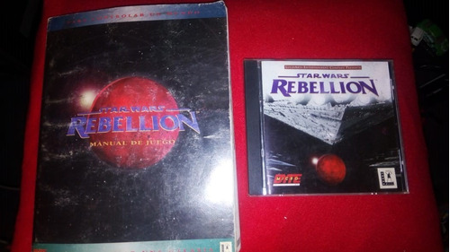 Rebellion Pc Star Wars Completo Con Manual Original