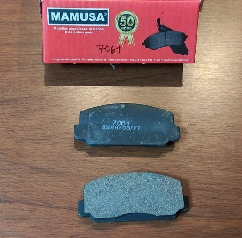 Pastillas De Frenos Mm Honda Accord/civic/subaru