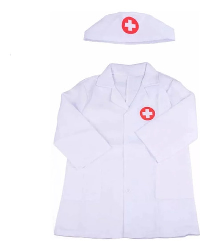 Disfraz Cosplay De Doctor Uniforme Enfermera Niño O Niña
