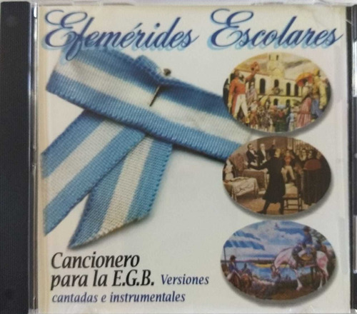 Canciones Efemerides Escolares - Cd Nuevo Original- 20 Temas