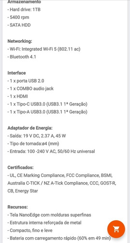 Notebook Asus