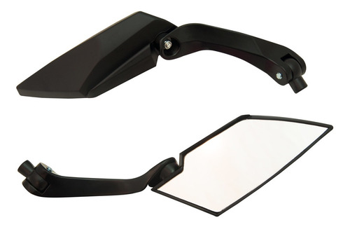 Imagem 1 de 3 de Retrovisor Esportivo Koso Todo Preto Honda Biz 100 C Ks 2013