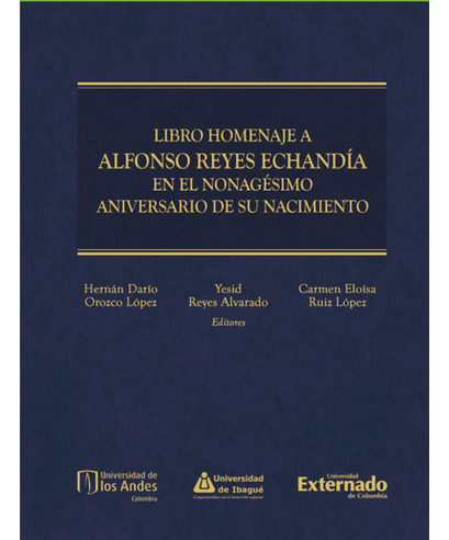 Libro Libro Homenaje A Alfonso Reyes Echandia En El Nonages