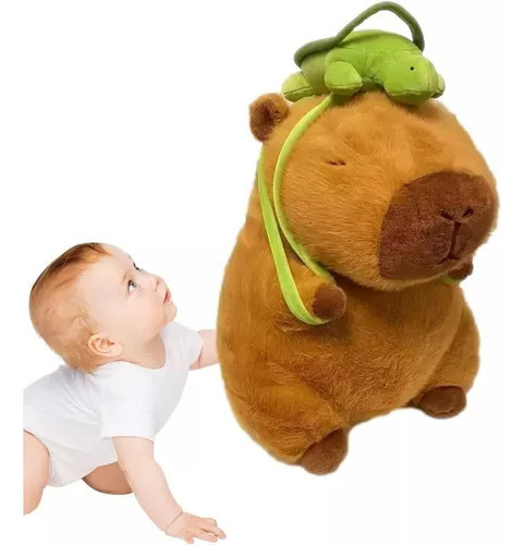 Juguete De Peluche De Capibara Regalo Navidad Cumpleaños