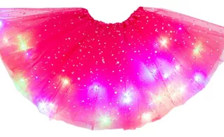 () Saia Tutu Para Meninas Glitter Star Sequins Ballet Dance
