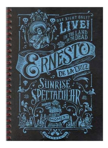 Cuaderno A4 Rayado Coco Ernesto - Tapa Dura